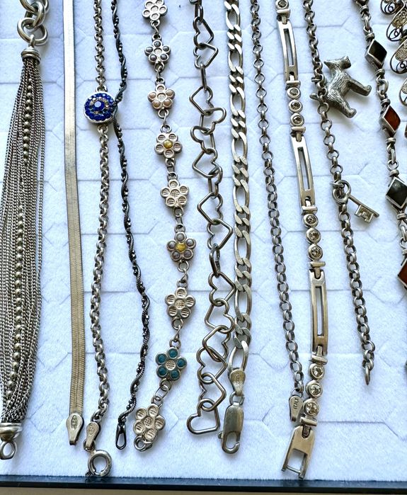 Серебро браслеты