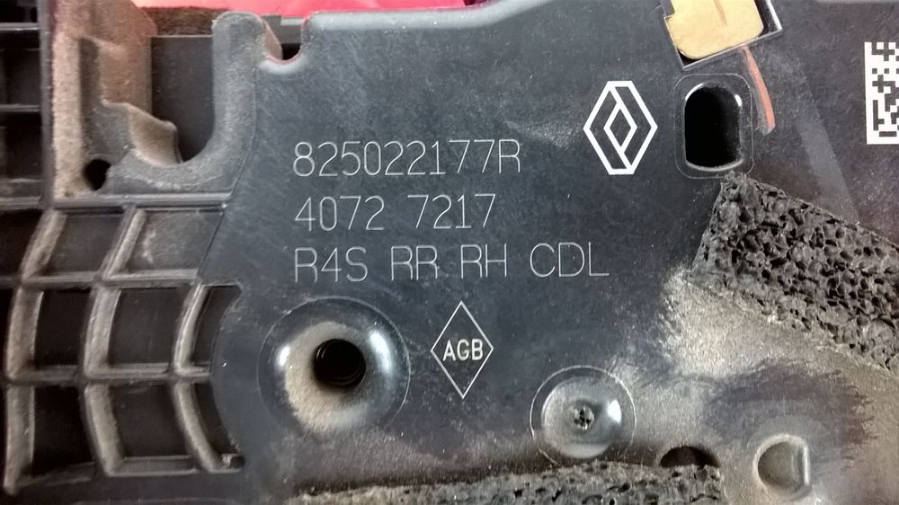 Fecho da Porta Trás Dto - RENAULT TWINGO III (BCM_, BCA_)