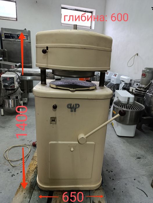 Тістоділитель. Тістоділильна машина. 
Werner & Pfleiderer Stuttgart