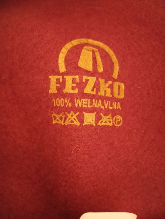 Wełniany beret fezko
