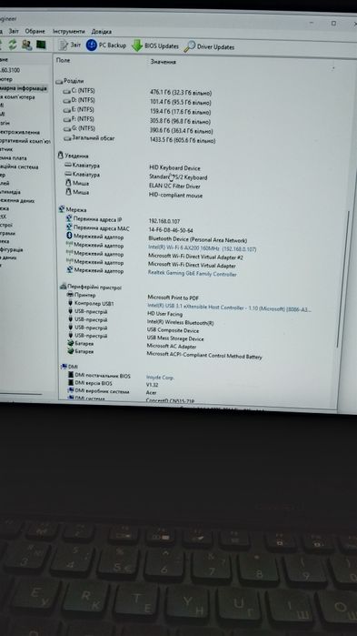 Ноутбук Acer ConceptD 5 pro cn515-71p