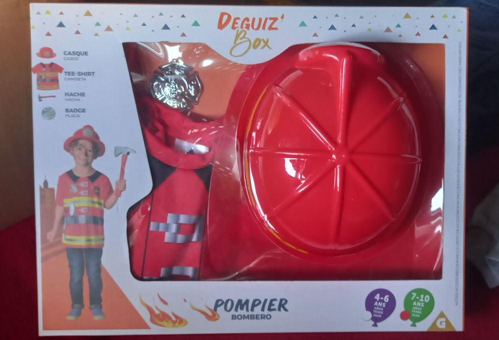 Fato carnaval box bombeiro