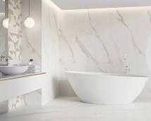 Gres Calacatta Poler/MAT 89,8x89,8cm i 179,8x89,8 PARADYŻ
