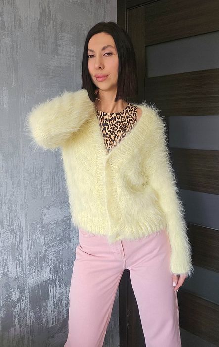 Пухнастий кардиган!