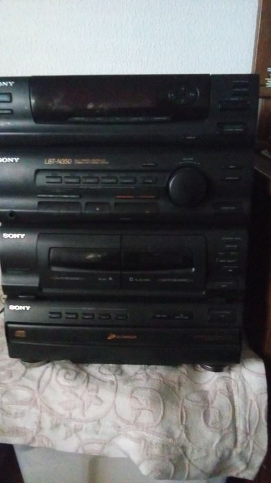 HIFI SONY Com 5 Cd. Bom 8 Fotos