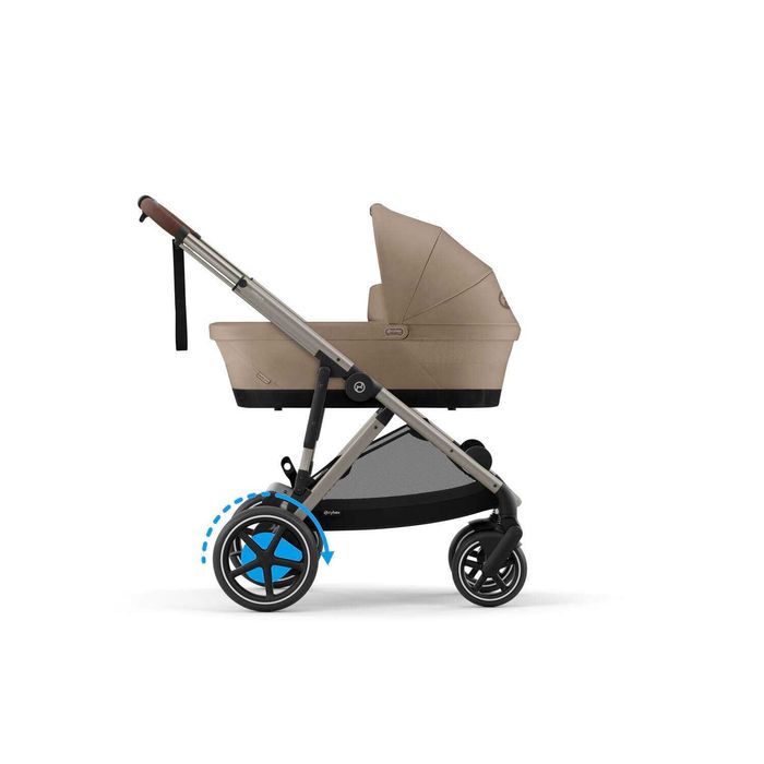 Cybex E-Gazelle S + gondola wózek rok po roku lub bliźniaczy