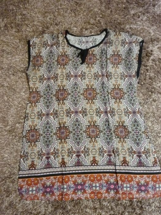 Bluzka Koszulka Tunika 44 46 damska