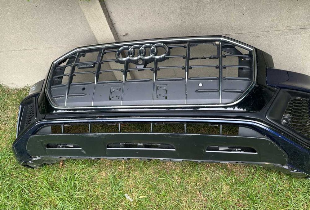 Бампер передний карбон с лайн обычный ауди рску8 ску8 audi rsq8 sq8 q8 разборка шрот