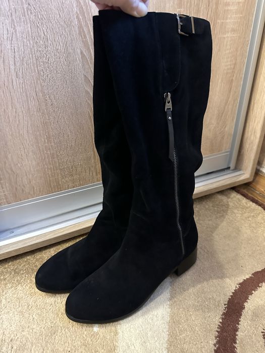 Чоботи зимові жіночі замшеві Respect, 39 р.