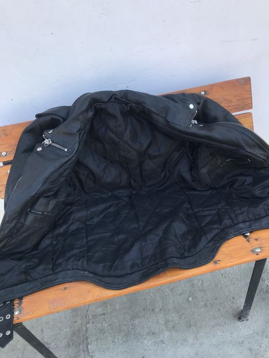 Шкіряна куртка косуха Leather.-  М