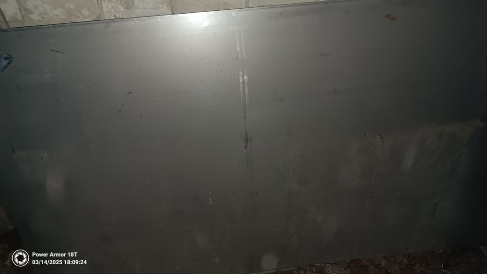 Лист нержавіючий 3x1250x2500 мм AISI 321 12Х18Н10Т 2B матовий