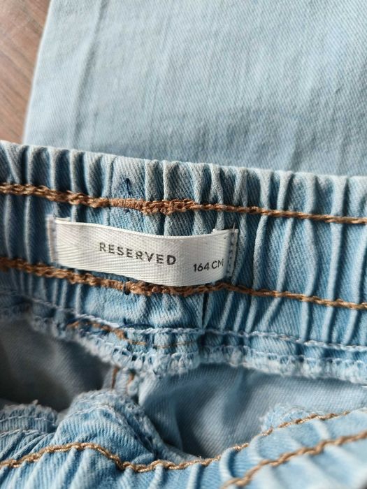 Jeansy chłopięce baggy Reserved + r. 164