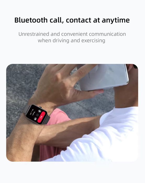 Smartwatch Alexa - Prova Água Bluetooth