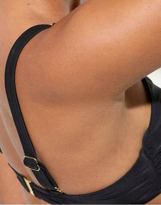 B.P.C bikini czarne z fiszbinami usztywniane r.46(90E)