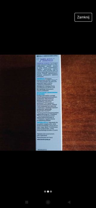 La Roche posay Mela B3 krem na przebarwienia
