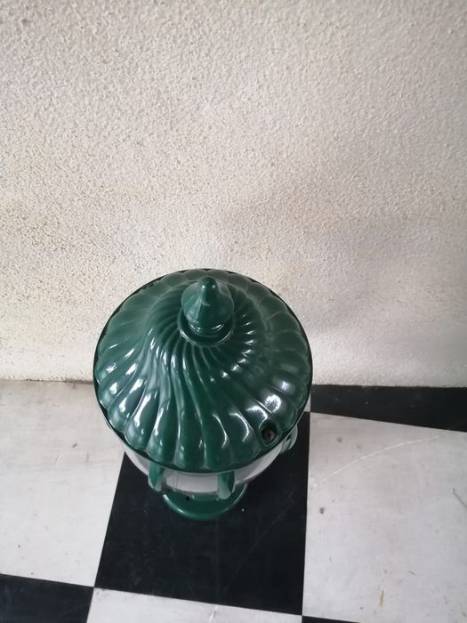 Candeeiro exterior ou jardim alumínio verde novo