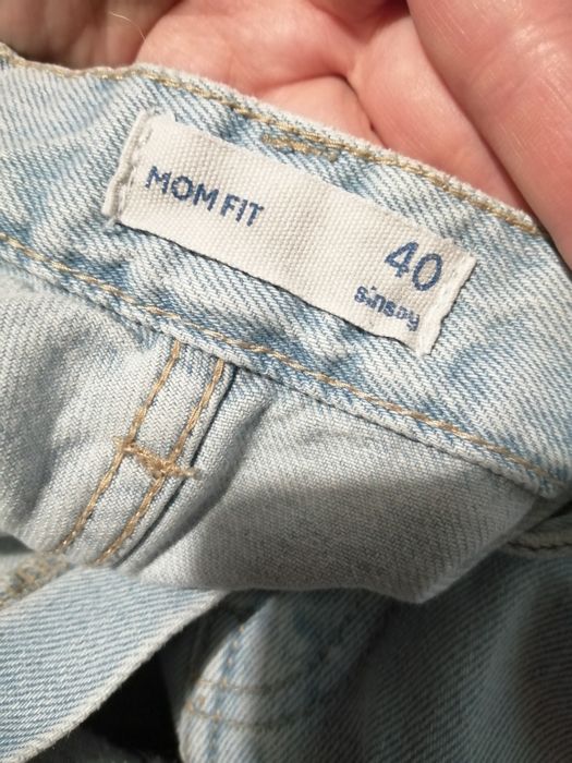 Sinsay блакитні мом джинси