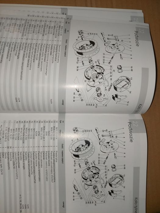 Nowy katalog czesci instrukcja obsługi rama silnik shl m11