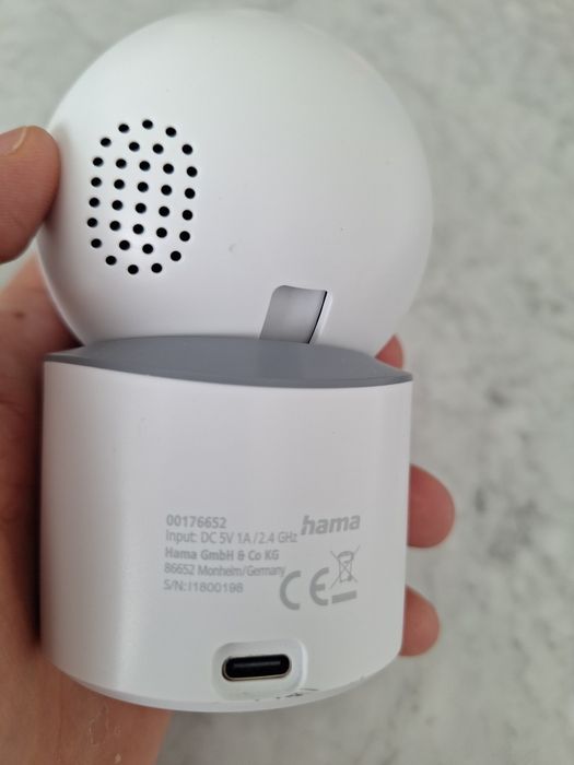 Câmara de Vigilância Wi-Fi Hama 1080p Motorizada