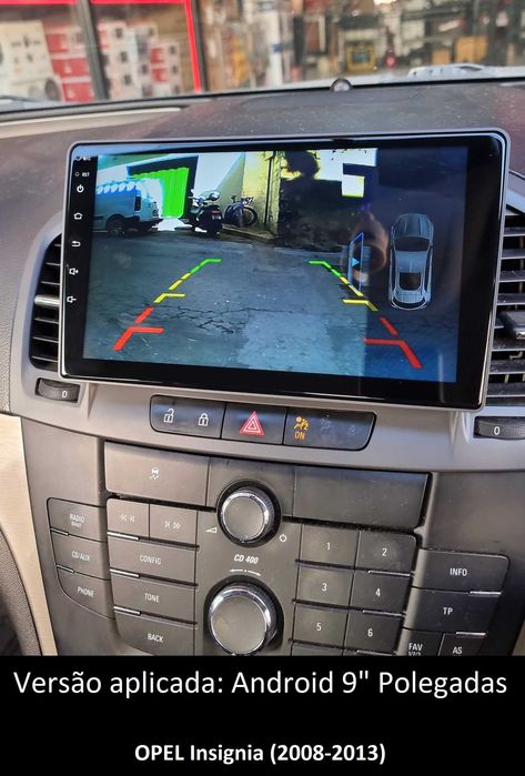 (NOVO) Rádio 2DIN • OPEL • Insignia (2008 a 2017) • Android [4+64GB]
