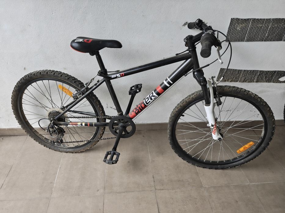 Bicicleta rockrider 5.0 - roda 24 - criança