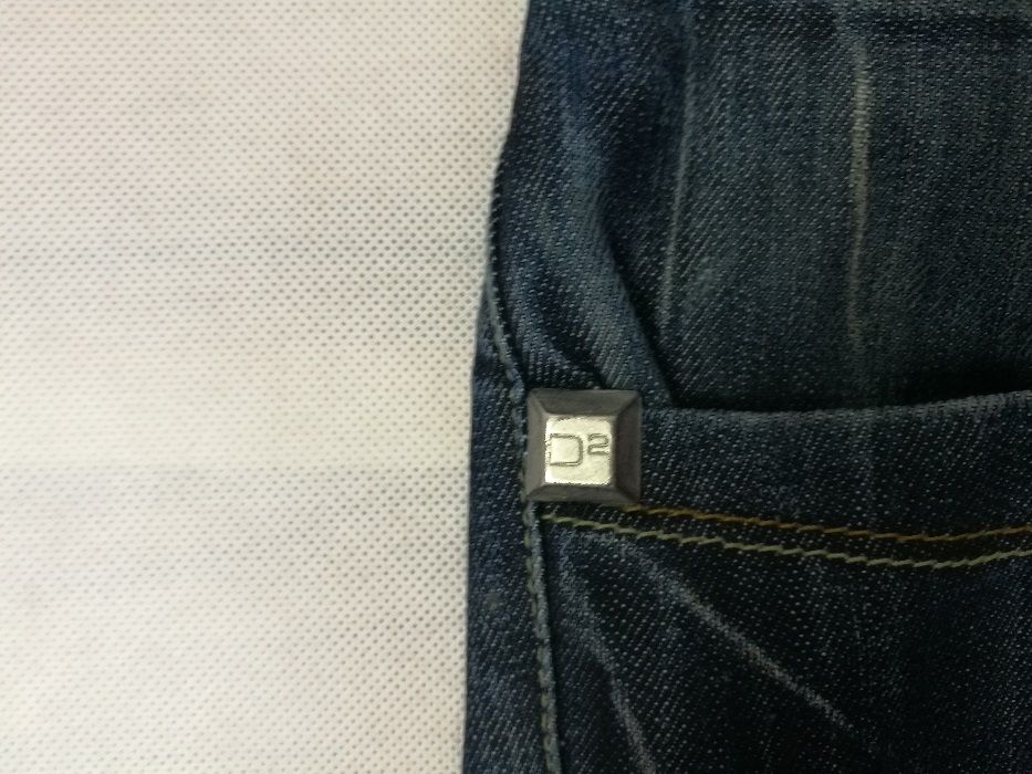 Dsquared® D2 Spodnie Jeans roz. L | 32 Brothers DEAN DAN Oryginał Made in Italy model Premium modne Polecam Męskie Rarytas Top Spodnie jeansowe
