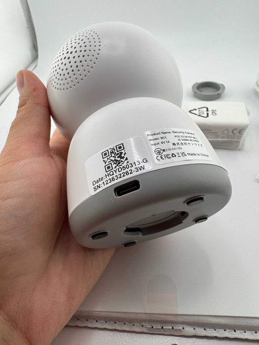 Domowa kamera ip wewnętrzna obrotowa 5MPx hd 2.4g/5g wifi