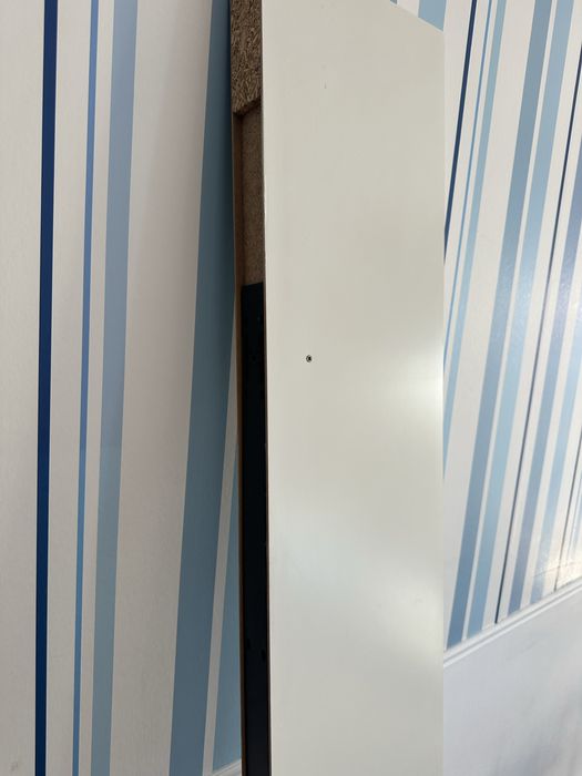 Estante de parede, branco, 190x26 cm
