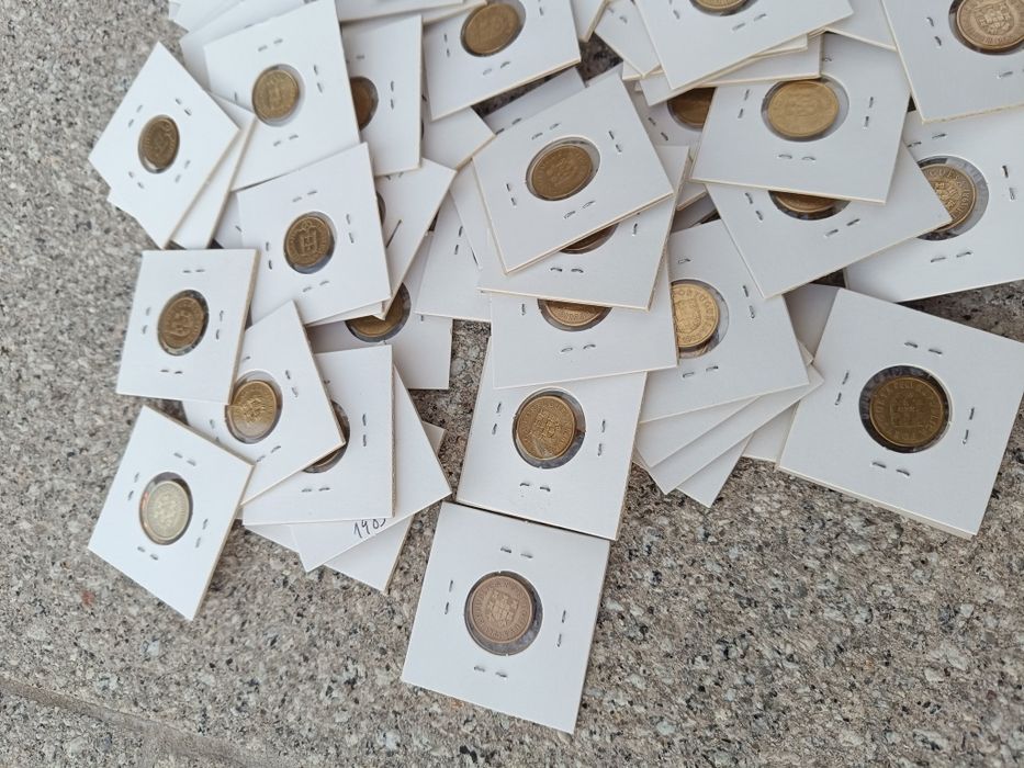 Lote moedas 1 Escudo Portugal