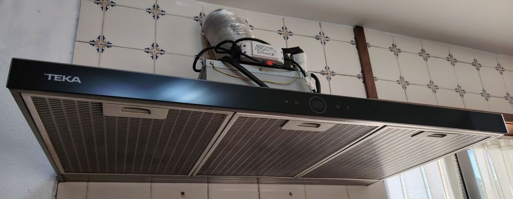 Exaustor Teka 90 cm - Avariado