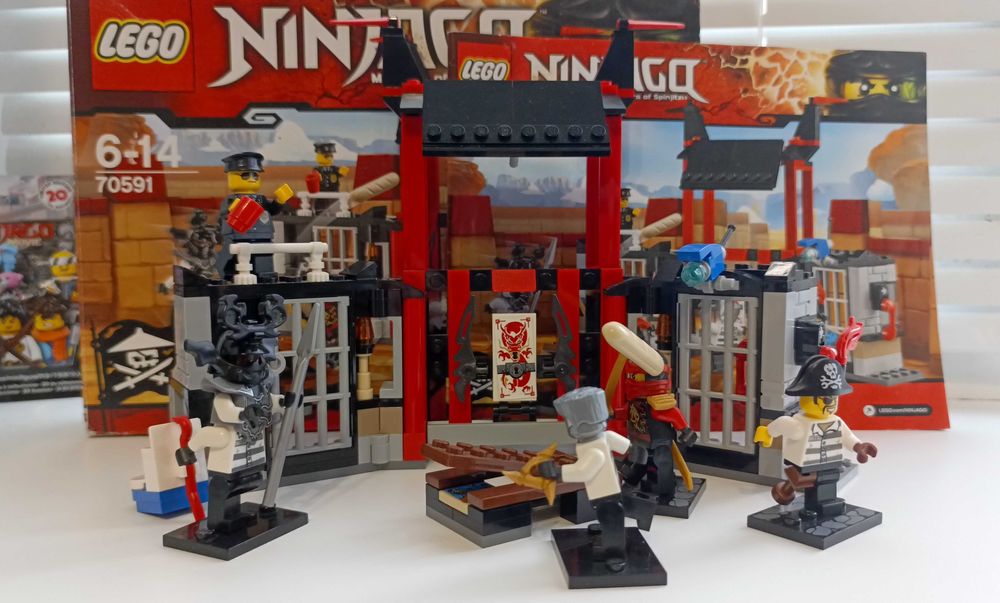 Конструктор LEGO NINJAGO 70591 Втеча з в'язниці Кріптаріум. Лего Ніндзяго