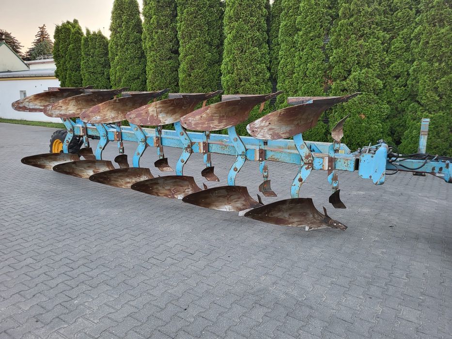 Pług OVERUM CVL 698F - 6 skibowy obrotowy z przedłużkami (lemken rabe)