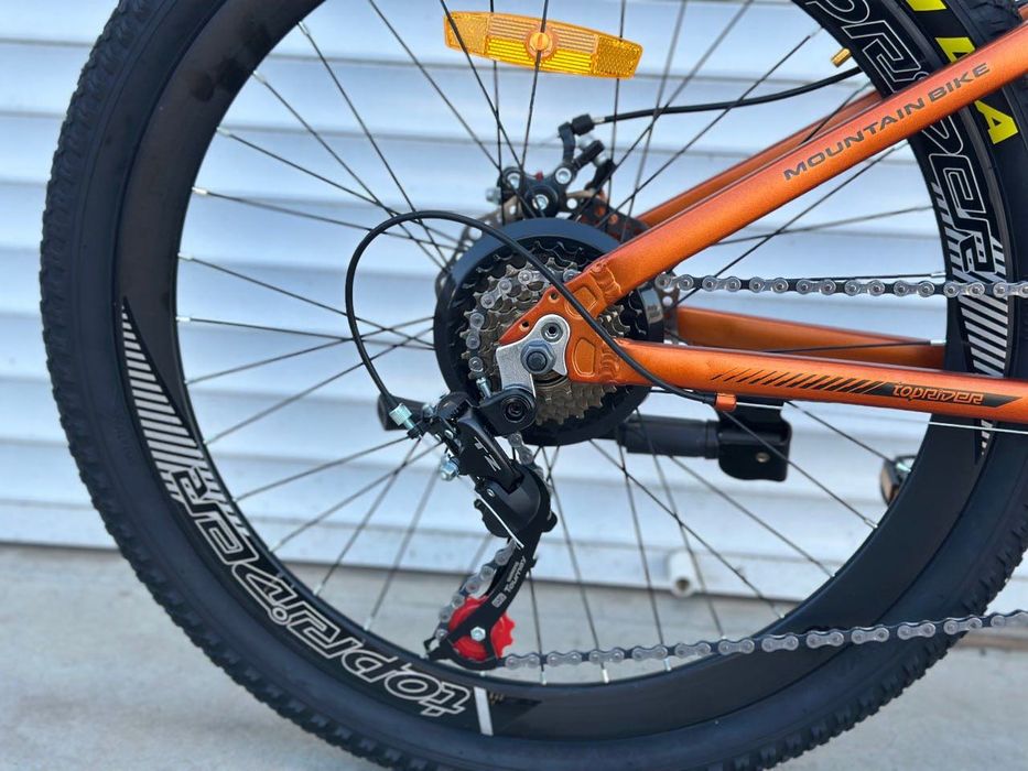 Горний алюмінієвий велосипед 26" золотий (є різні розміри та кольори)