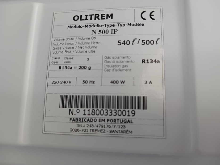 ACM1628 - Armário de Conservação Inox 500L - Usado