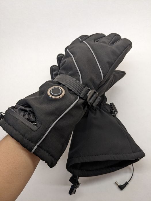 Перчатки тактические с подогревом с аккумуляторами 2 штуки