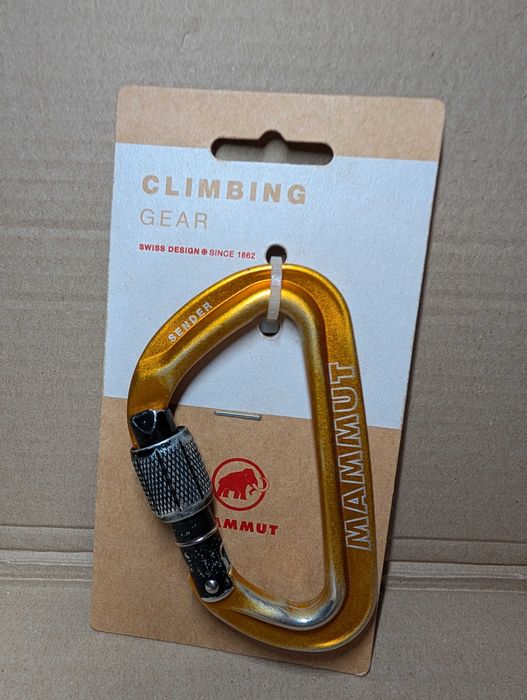 MAMMUT Karabińczyk Screwgate Carabiner Sender Eiger Extreme