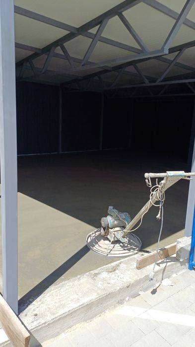 Стяжка напівсуха машинна,тепла підлога.