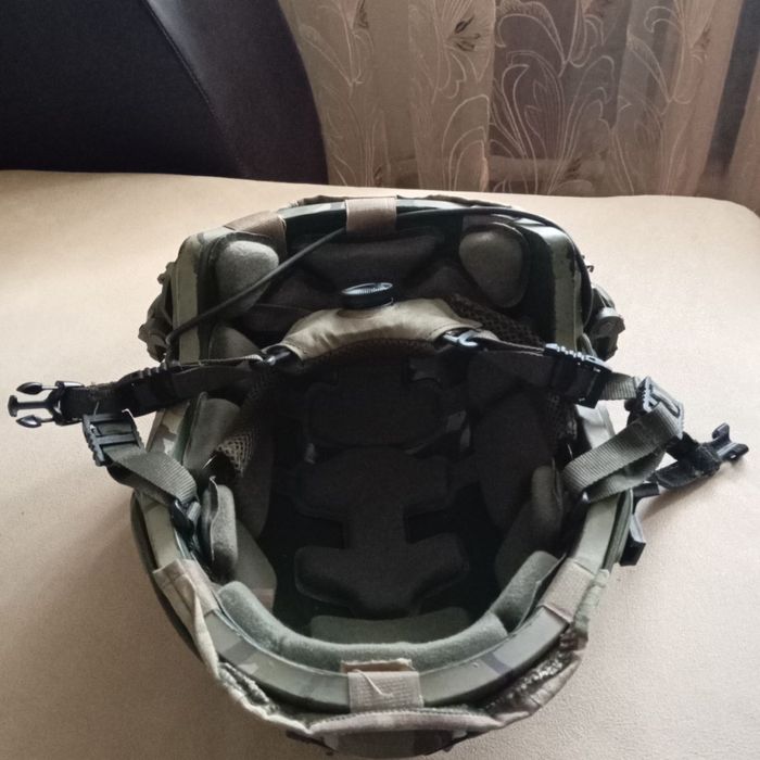 Тактичний шолом + навушники