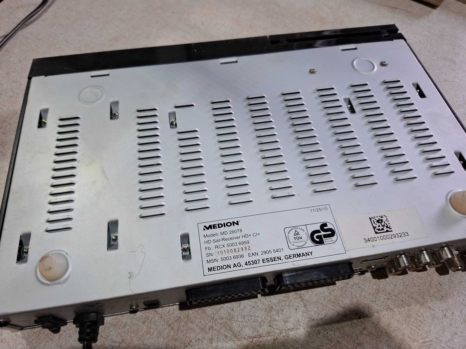 Tuner Dekoder Satelitarny HD HDMI MEDION MD 26078
