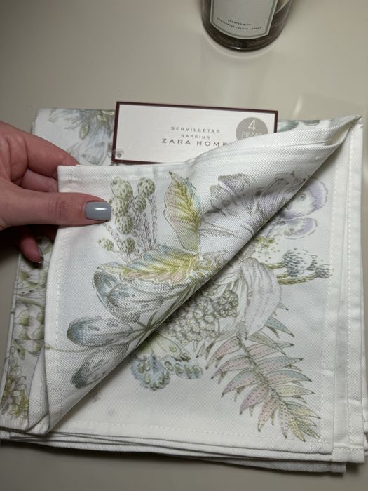 Серветки кухонні “Zara Home”, нові.