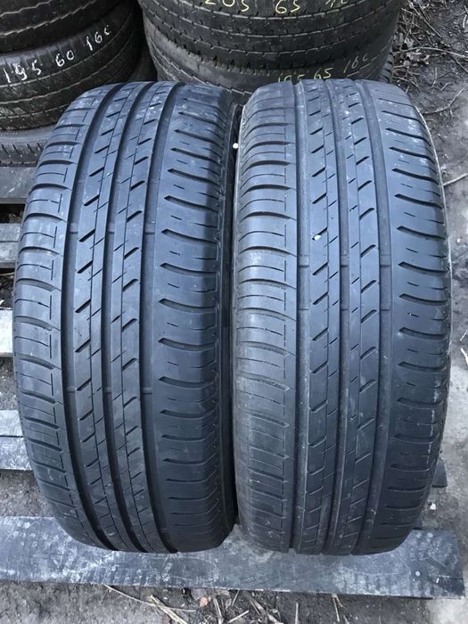 BRIDGESTONE 205/60r16 пара резина шини б/у склад літо