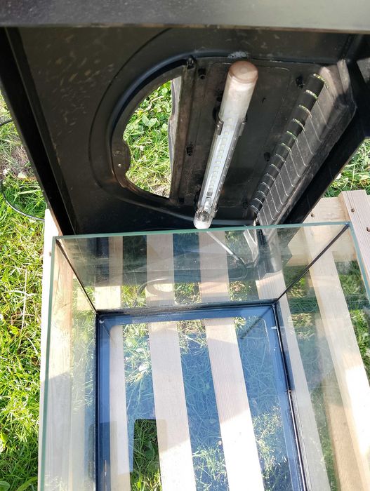 Akwarium 25x40x25 Diversa z pokrywą lampa LED