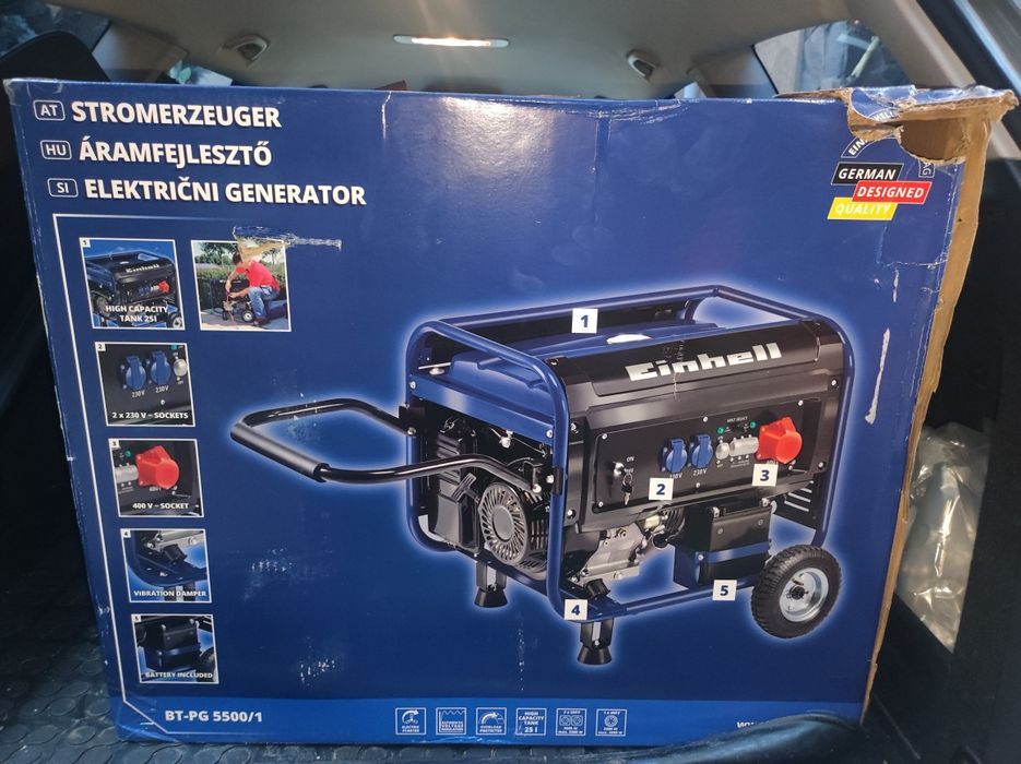 Бензиновий  Генератор Einhell BT-PG 5500/01