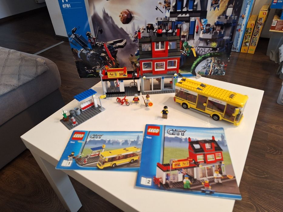 Lego 7641 Pizzeria Autobus Sklep Przystane Dom Zajezdniak