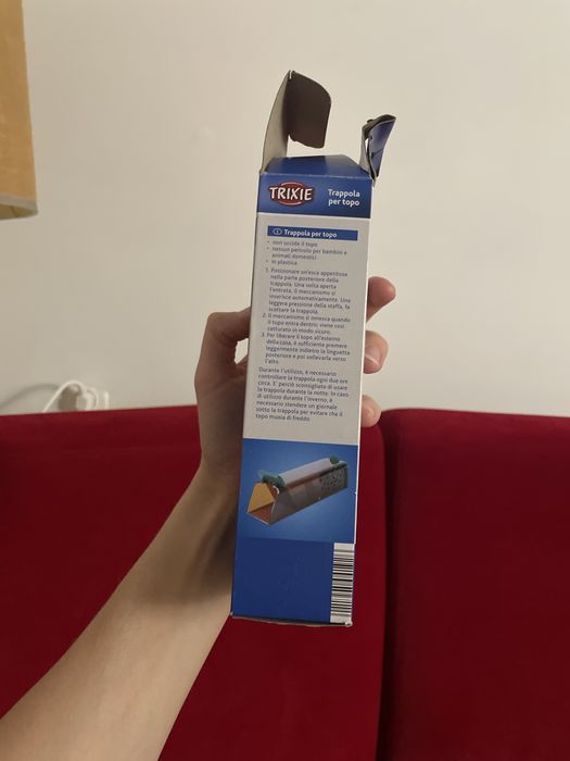 Pułapka dla myszki/chomika