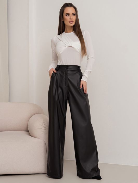 Жiночi брюки з еко-шкіри the lace