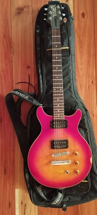 Guitarra elétrica Hamer Slammer Series Flat Top dos anos 90. Tudo original e funcional. Vai com saco Rock Bag