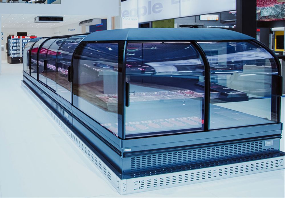 Холодильна вітрина Вітрина холодильна Регал Гірка Витрина холодильная