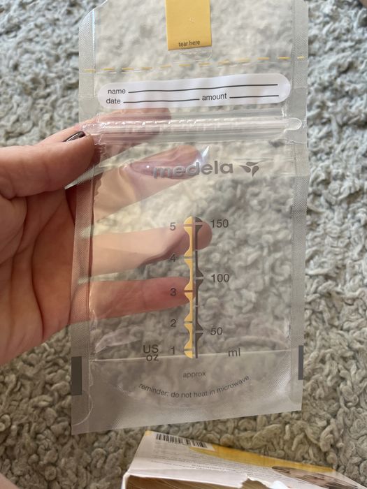 Bolsas para leite materno