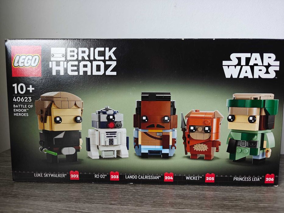 Lego Star Wars Brickheadz 40623 Bohaterowie Bitwy o Endor